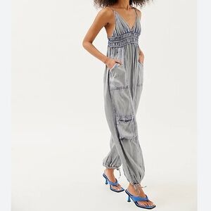 Urban Outfitters Out From Under Gray Jumpsuit